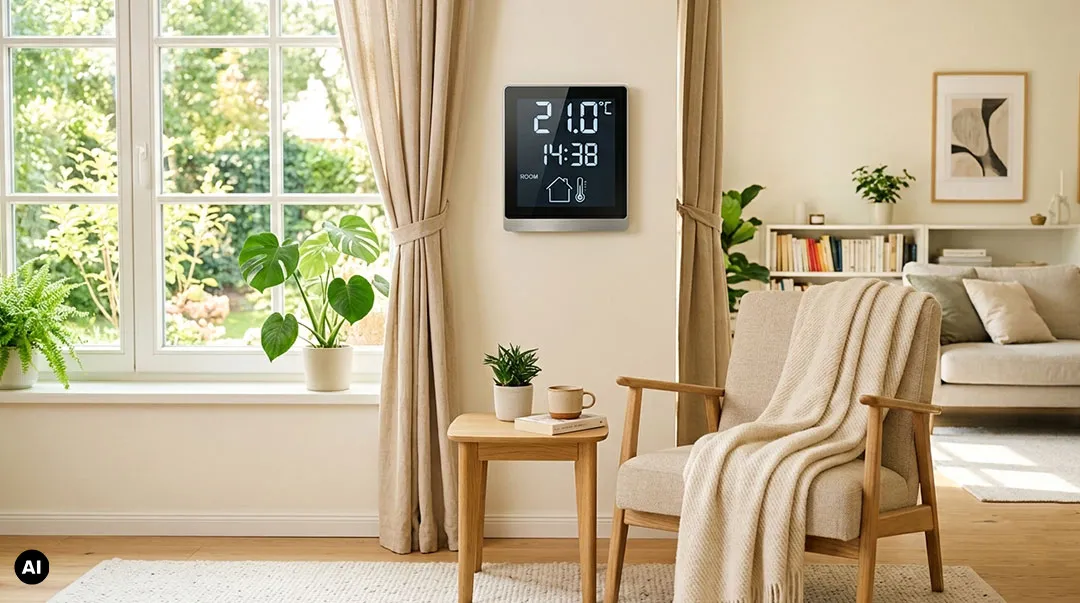 Lightning Thunder – intelligente Smart-Home-Heizungssteuerung mit digitalem Raumthermostat für automatisierte Temperaturregelung und energieeffizientes Wohnen.